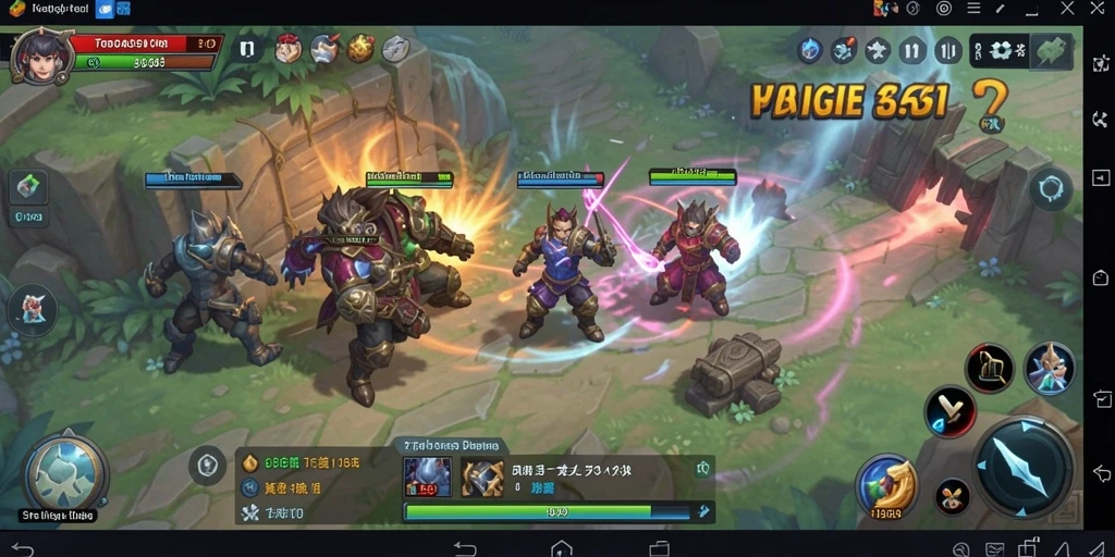 Tampilan menarik dari gameplay strategi 666I yang mendebarkan.