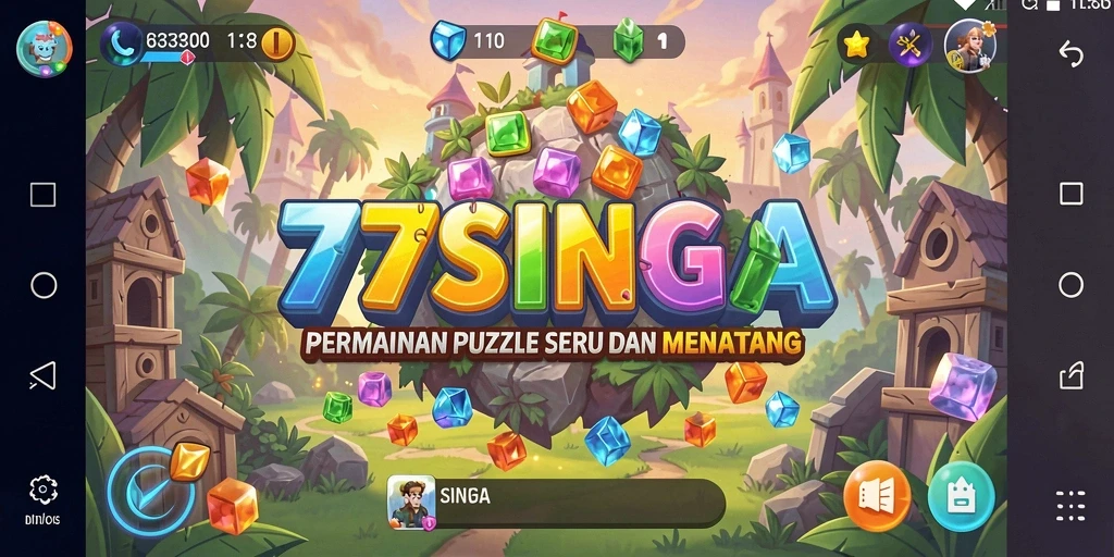 Tampilan gameplay <strong>77SINGA</strong> yang menarik dan penuh tantangan.
