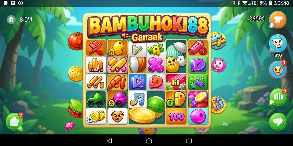 Tampilan gameplay Bingo di BAMBUHOKI88 yang seru dan interaktif.