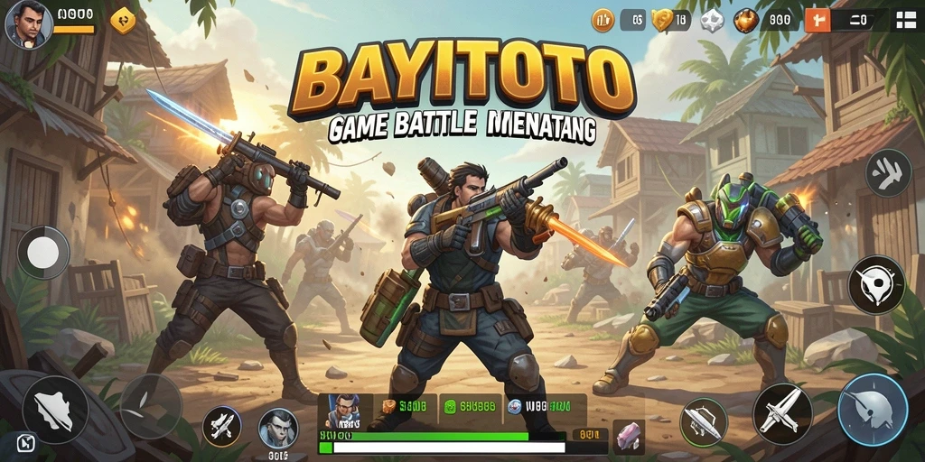 Tangkapan layar gameplay <strong>BAYITOTO</strong> yang menunjukkan aksi pertarungan yang seru.
