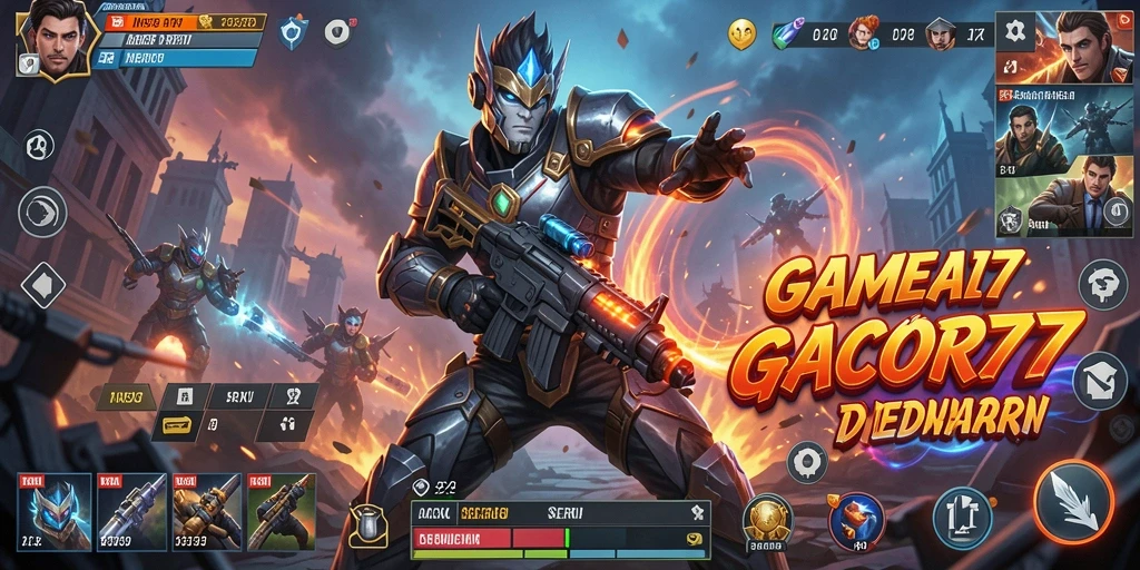 Tampilan seru dari gameplay GACOR77 yang penuh aksi.