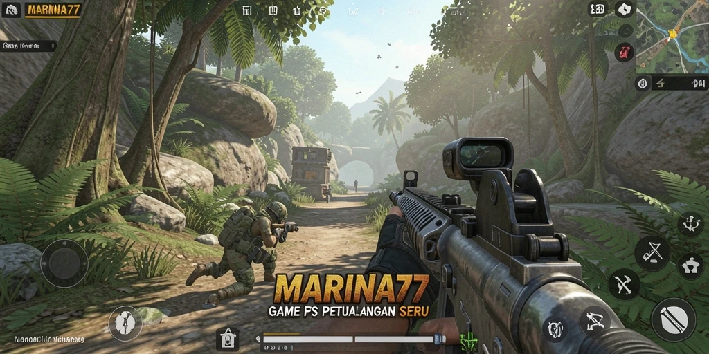 Tampilan gameplay MARINA77 yang menegangkan dan penuh aksi.