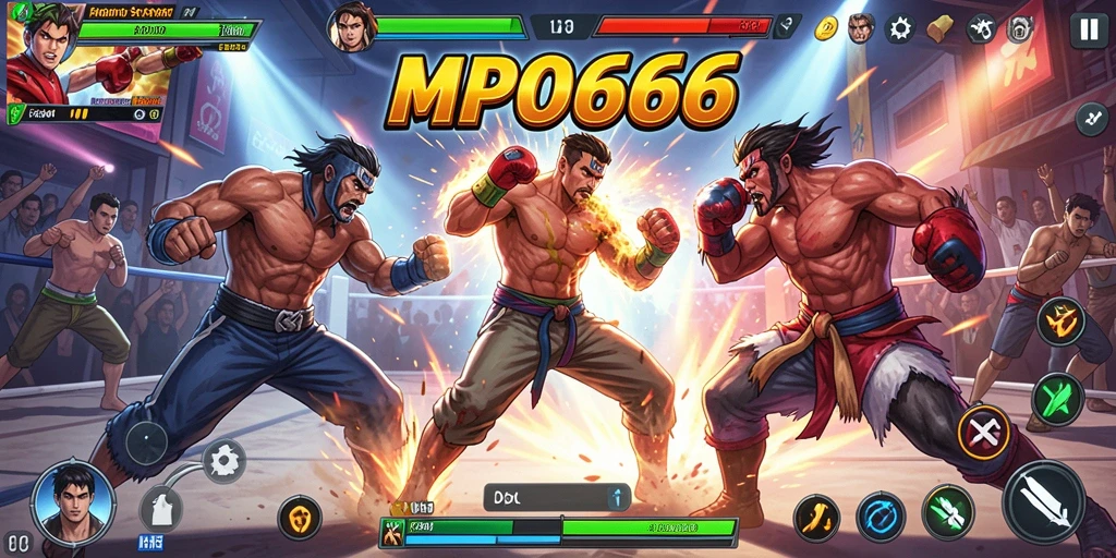 Gameplay seru MPO666 dengan pertarungan yang menegangkan.