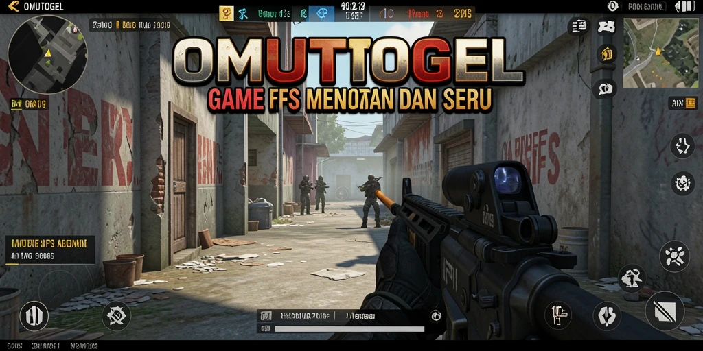Screenshot gameplay OMUTOGEL yang menegangkan dan seru.