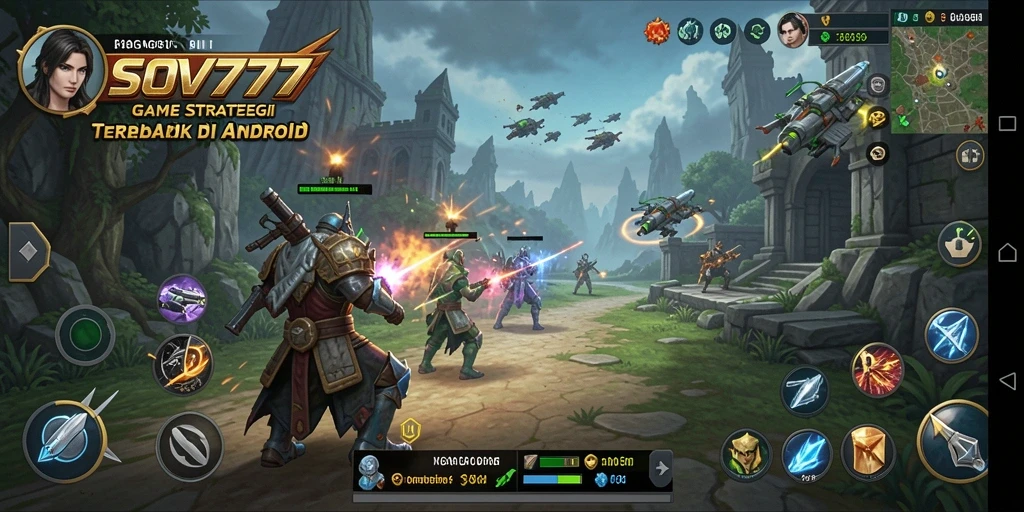 Tampilan gameplay SOV777 dengan strategi mendalam.