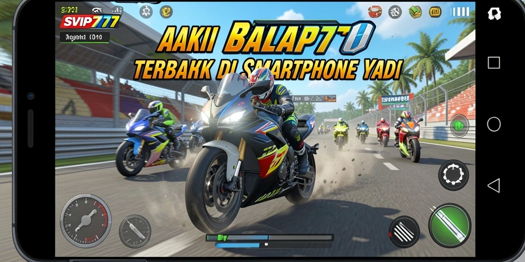 Gameplay seru dan menegangkan di SVIP777 dengan balapan motor.