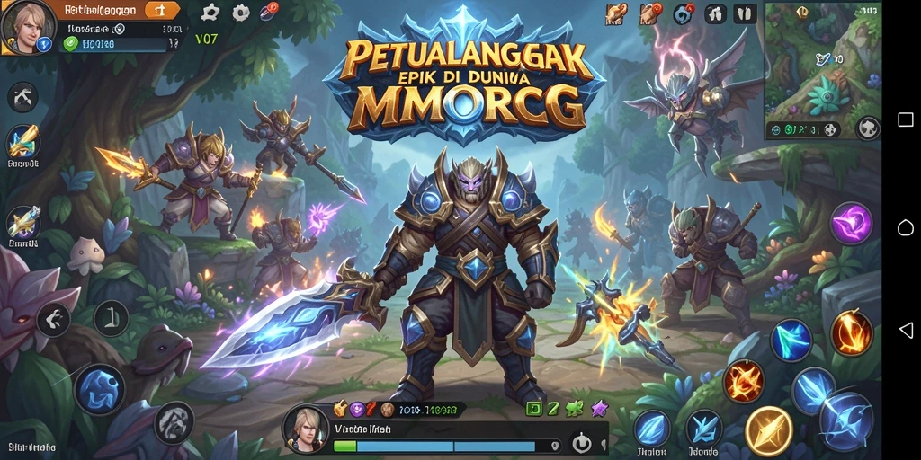 Tampilan gameplay V07 yang seru dan interaktif.