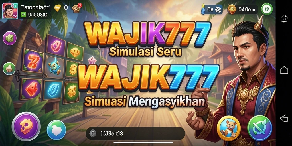 Tampilan seru dari gameplay WAJIK777 yang mengasyikkan.