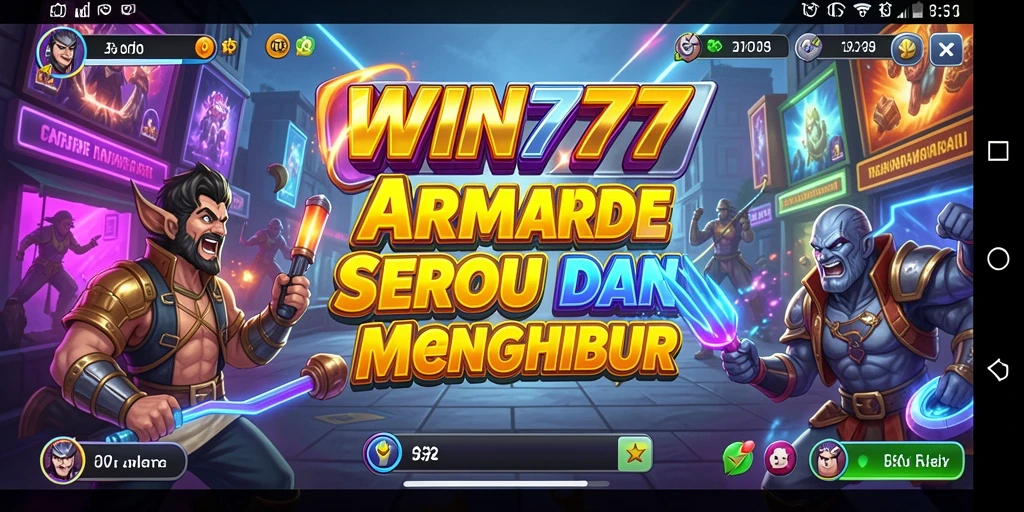 Screenshot gameplay WIN777 menunjukkan aksi seru di dunia arcade.