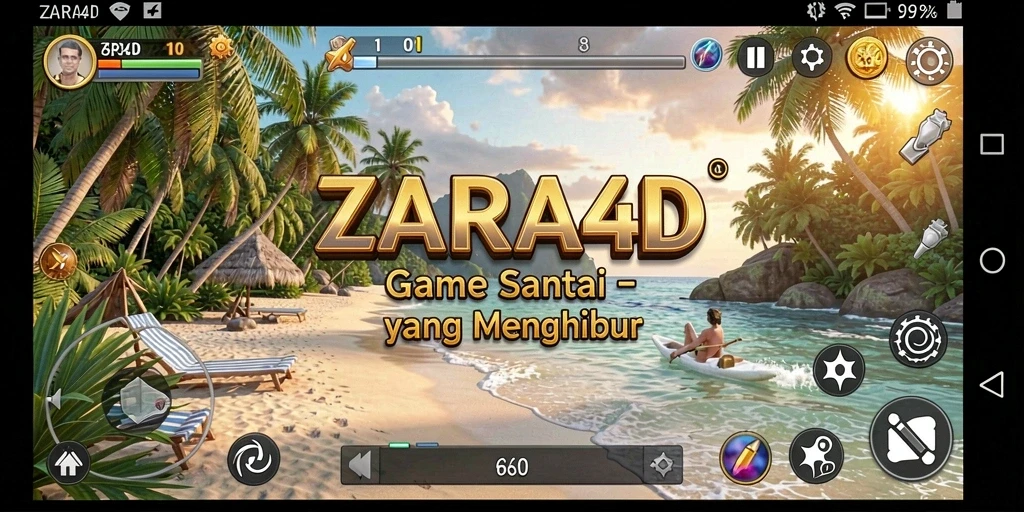 Tampilan gameplay ZARA4D yang seru dan menyenangkan.